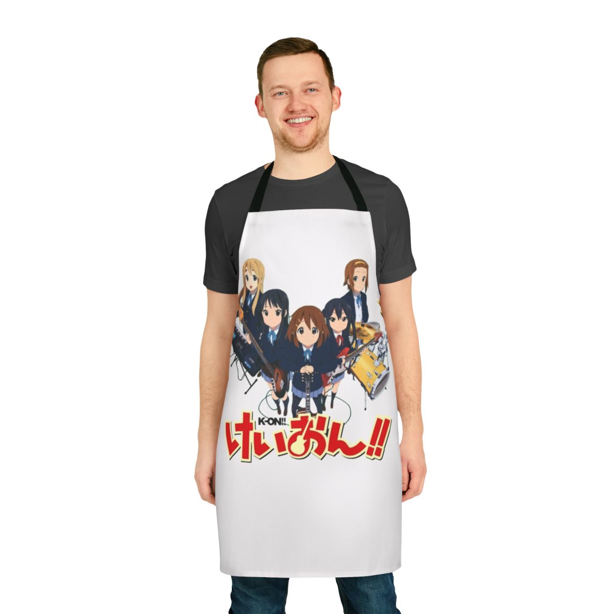 K on Anime Logo Printed on a High-Quality Apron