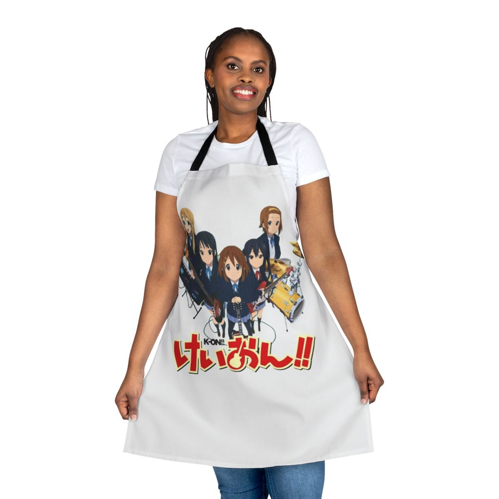 K on Anime Logo Printed on a High-Quality Apron