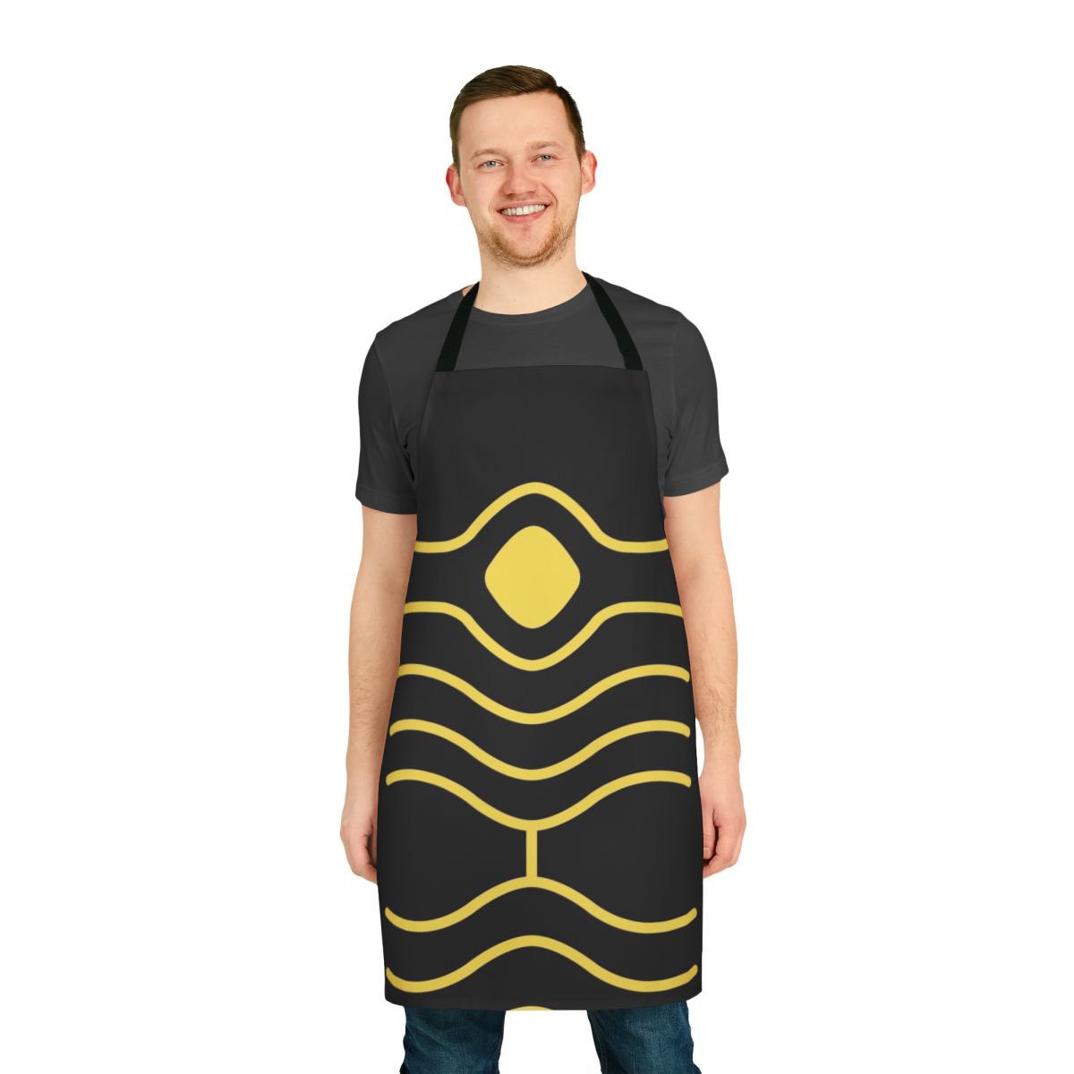 Apron featuring the character Hawks from the anime/manga series My Hero Academia