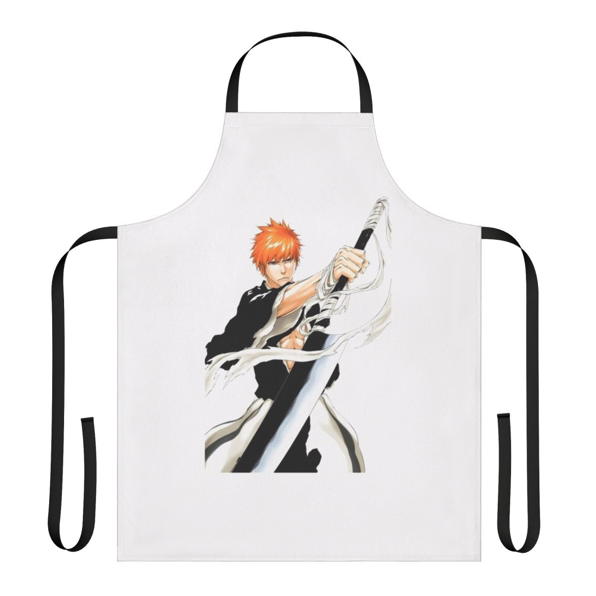 Anime-themed apron featuring a vibrant anime girl design