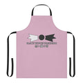 Anime-inspired black wings apron for cooking and cosplay
