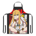 Anime-inspired elf fantasy-themed apron with elegant design for the kitchen