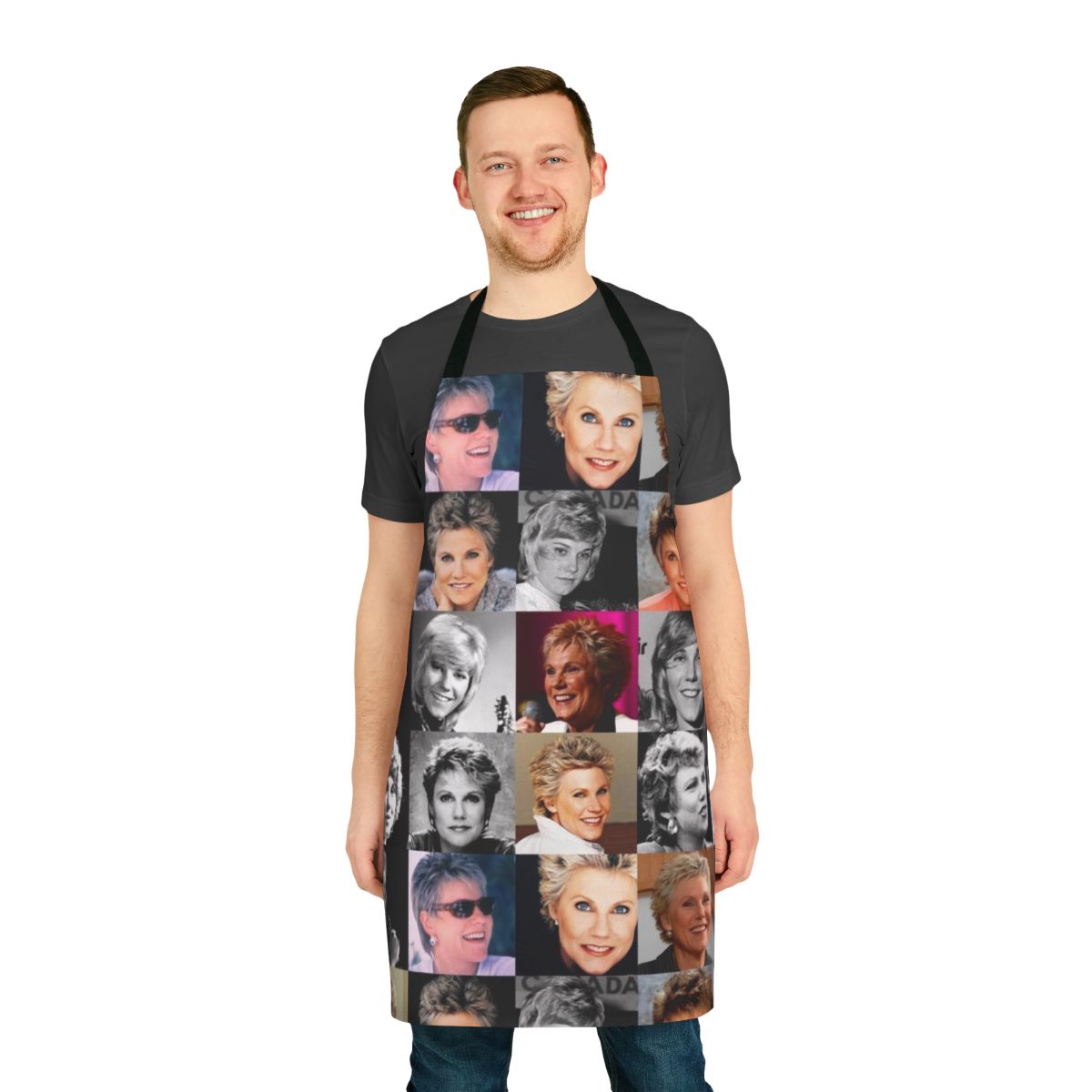 Anne Murray-inspired apron with her iconic image and quote