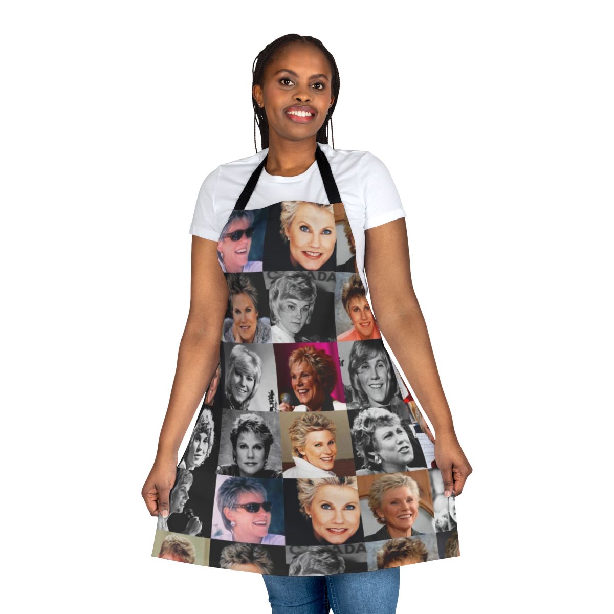 Anne Murray-inspired apron with her iconic image and quote