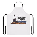 A stylish apron featuring a design inspired by the Planet of the Apes movie franchise.