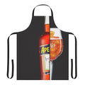 Aperol Spritz Apron with Vibrant Orange and Botanical Design