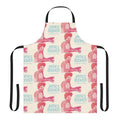 Apron featuring portrait of jazz pianist James Booker
