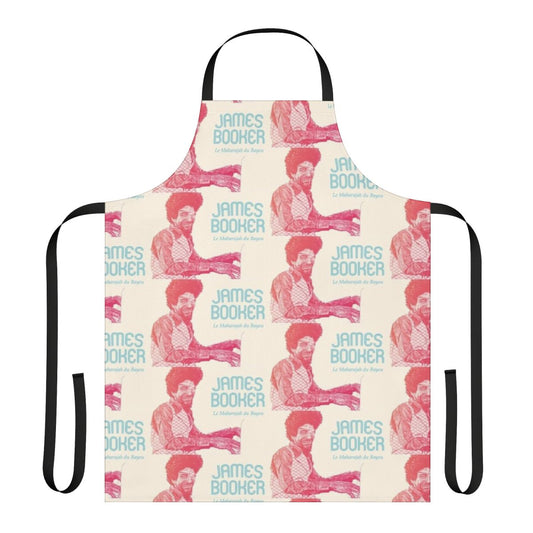 Apron featuring portrait of jazz pianist James Booker