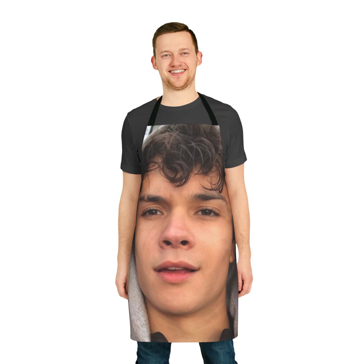 Apron with image of actor Benjamin Wadsworth