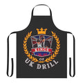 Apron with graphic design of UK drill rappers Pete and Bas