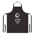 Beautiful and smart apron for female accounting, auditing, and bookkeeping professionals
