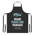 A high-quality apron perfect for brand marketing managers, featuring the focus keyword "brand marketing manager".