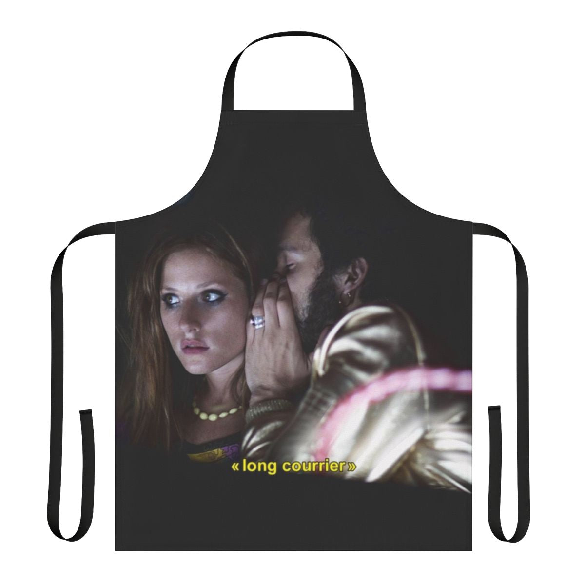 Apron featuring the album cover art of BB Brunes' Long Courrier album