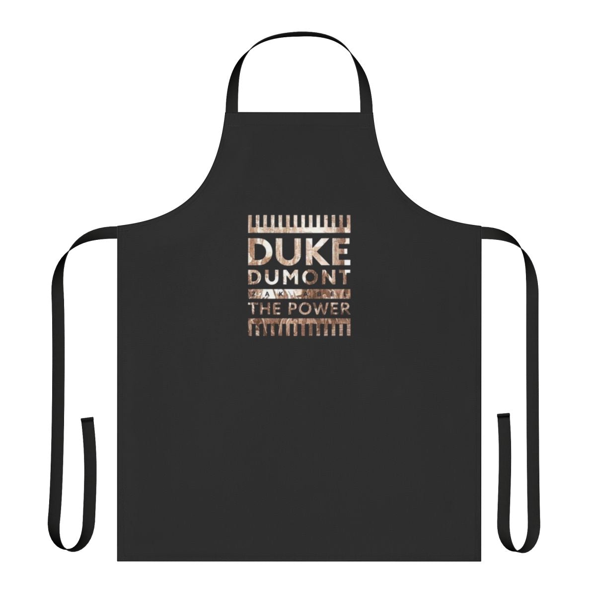 Stylish apron with retro club-inspired design