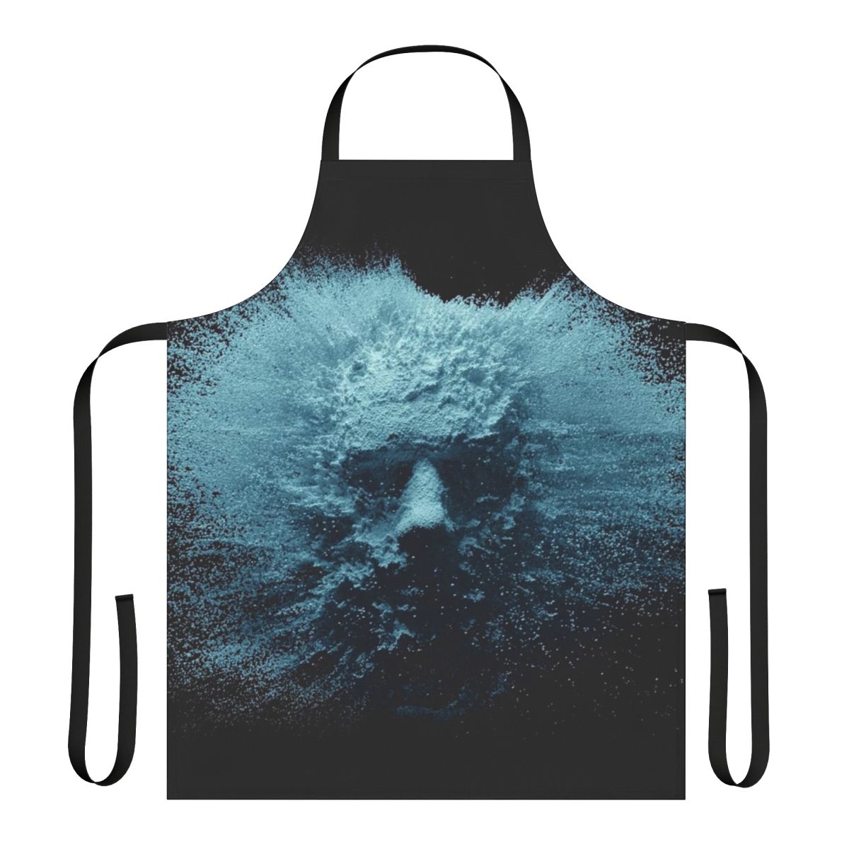 Apron with electronic music theme featuring image of Eric Prydz's HOLO show