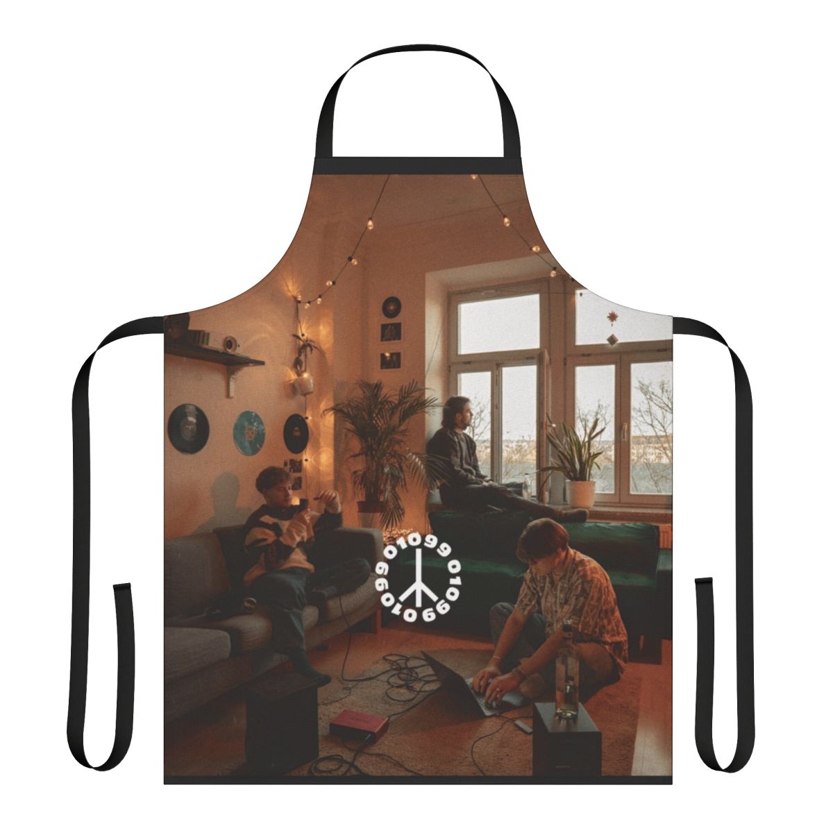 Apron with 01099 German Rap Band Design