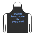 "Apron featuring a stylish design inspired by the films of director Gregg Araki and LGBTQ+ themes"