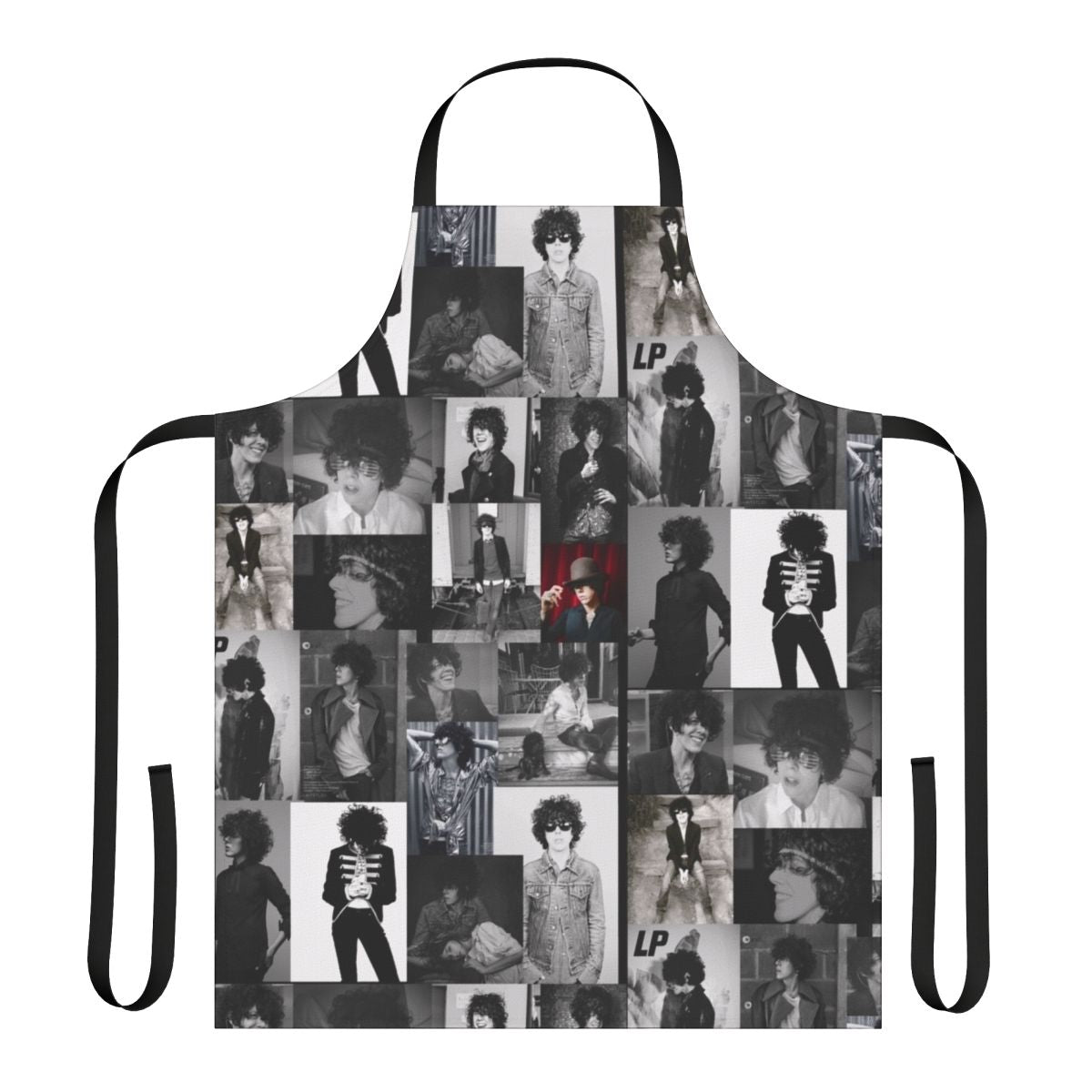 Lp apron - A modern and functional apron inspired by singer-songwriter Laura Pergolizzi