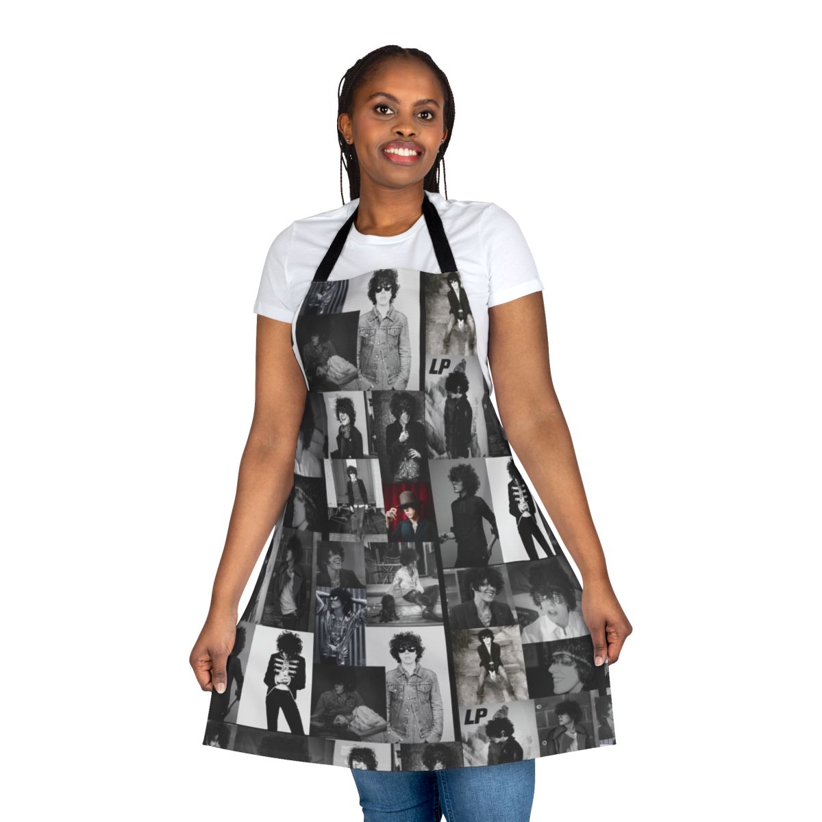 Lp apron - A modern and functional apron inspired by singer-songwriter Laura Pergolizzi