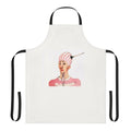 "Apron featuring the iconic Almendra band logo, designed for music and rock en espanol fans"