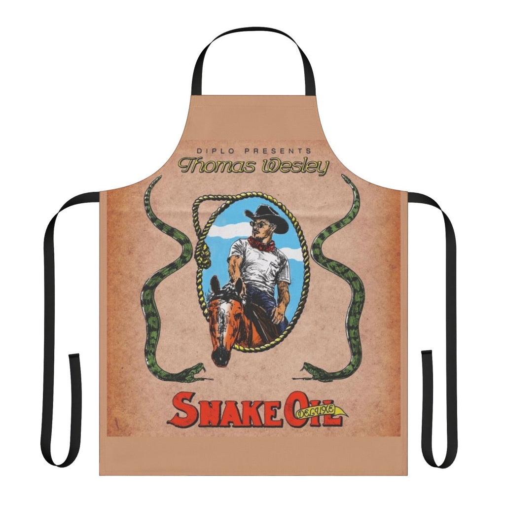Stylish apron design inspired by the musical artist Thomas Wesley and his album Chapter 1