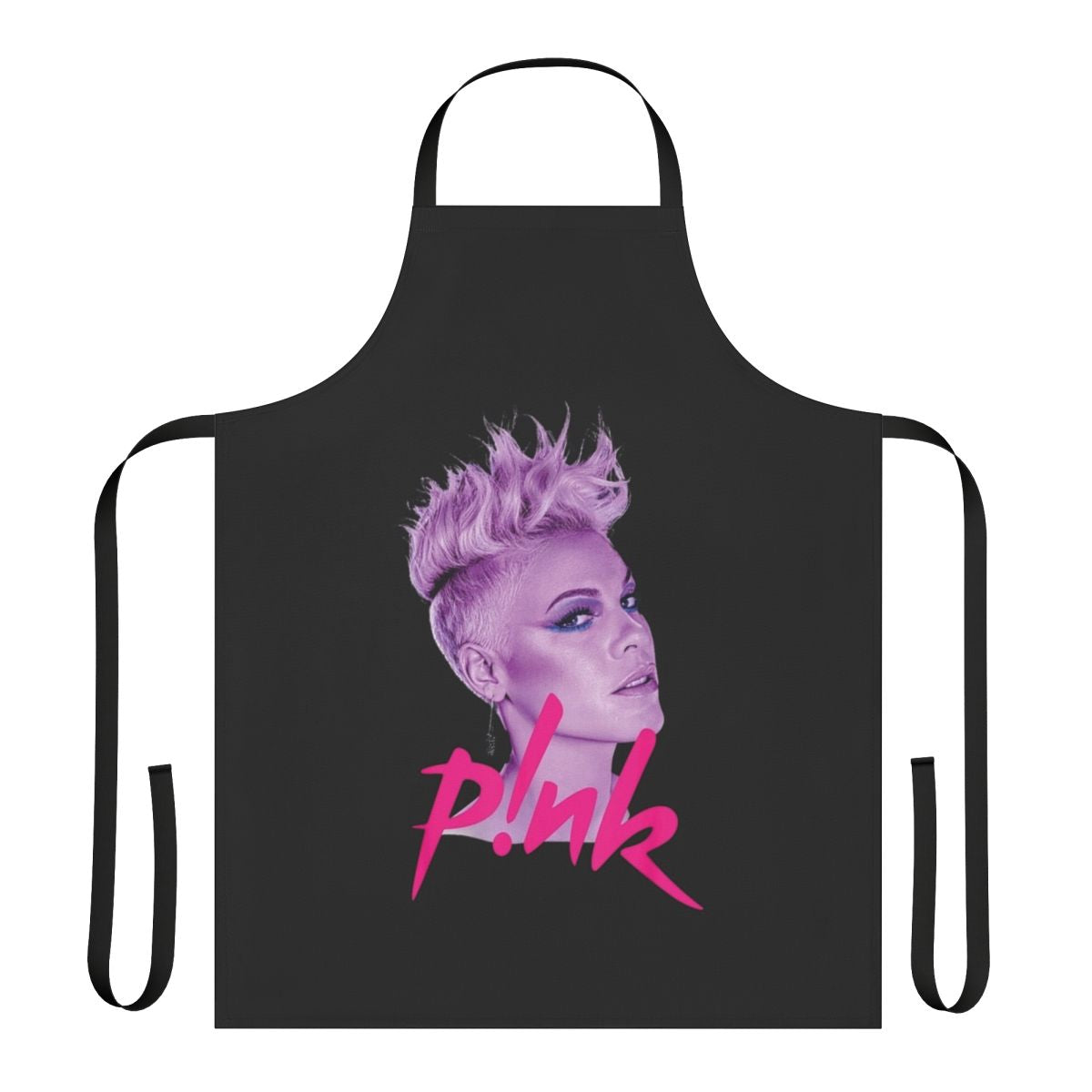 Apron with vibrant pink design inspired by singer's 2023 summer tour