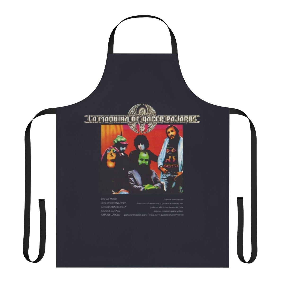Apron featuring the "La Maquina" design, inspired by the iconic Argentine progressive rock band