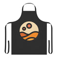 Dune-themed apron featuring a desert landscape with sand dunes and the moon