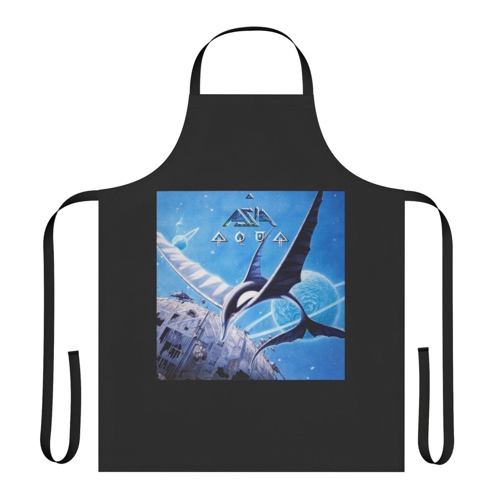 Stylish Asia-Inspired Apron with Iconic Album Art Designs