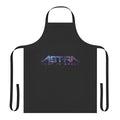 Astra-inspired apron with a sleek, science-fiction design