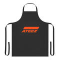 Ateez-inspired apron with the group's name and logo