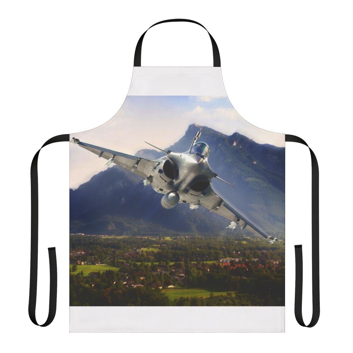 Aviation apron inspired by the Rafale fighter jet