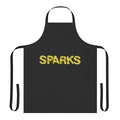 Sparks band-inspired pop music themed kitchen apron