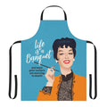 Elegant banquet apron with a vintage Hollywood vibe