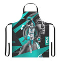 Lamelo Ball-inspired basketball apron with a modern, artistic design