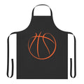 Basketball-themed apron with a fun and playful design