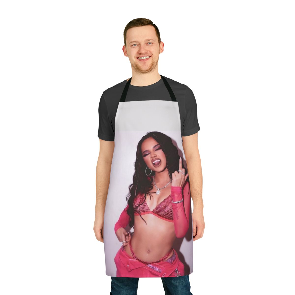 Becky G-Inspired Apron with Artistic Design