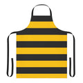 Bees yellow and black striped apron, perfect for cooking or gardening