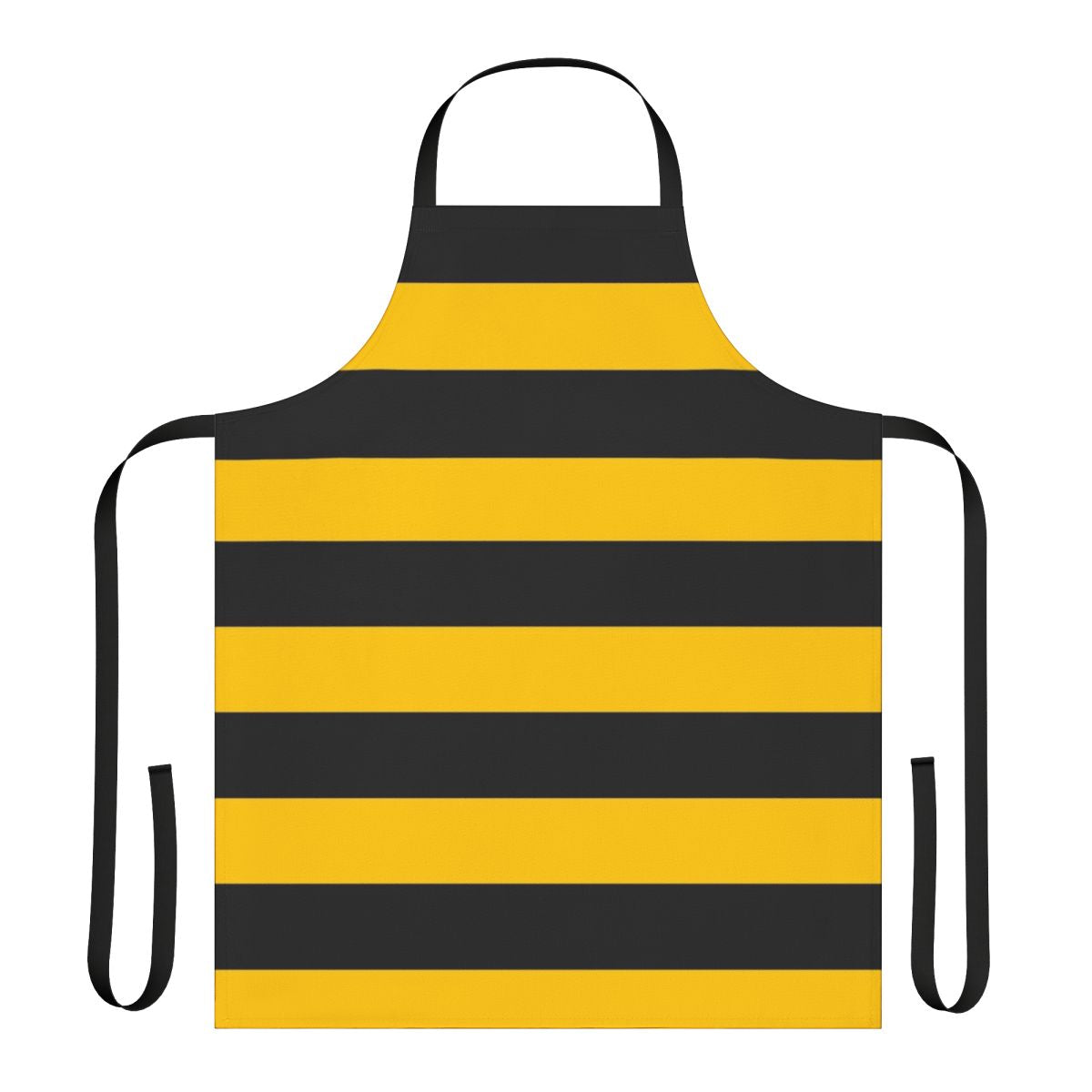 Bees yellow and black striped apron, perfect for cooking or gardening