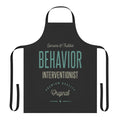 Behavior Interventionist Apparel - Occupational Apron with Unique Typography