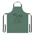 Stylish Between Us-Inspired Apron featuring characters from the popular series