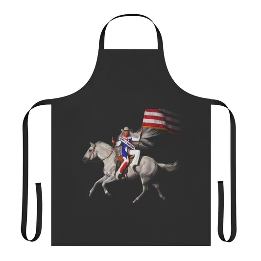 Beyoncé-inspired apron with a modern design