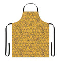 Vibrant apron featuring characters from the popular Netflix animated comedy series "Big Mouth"