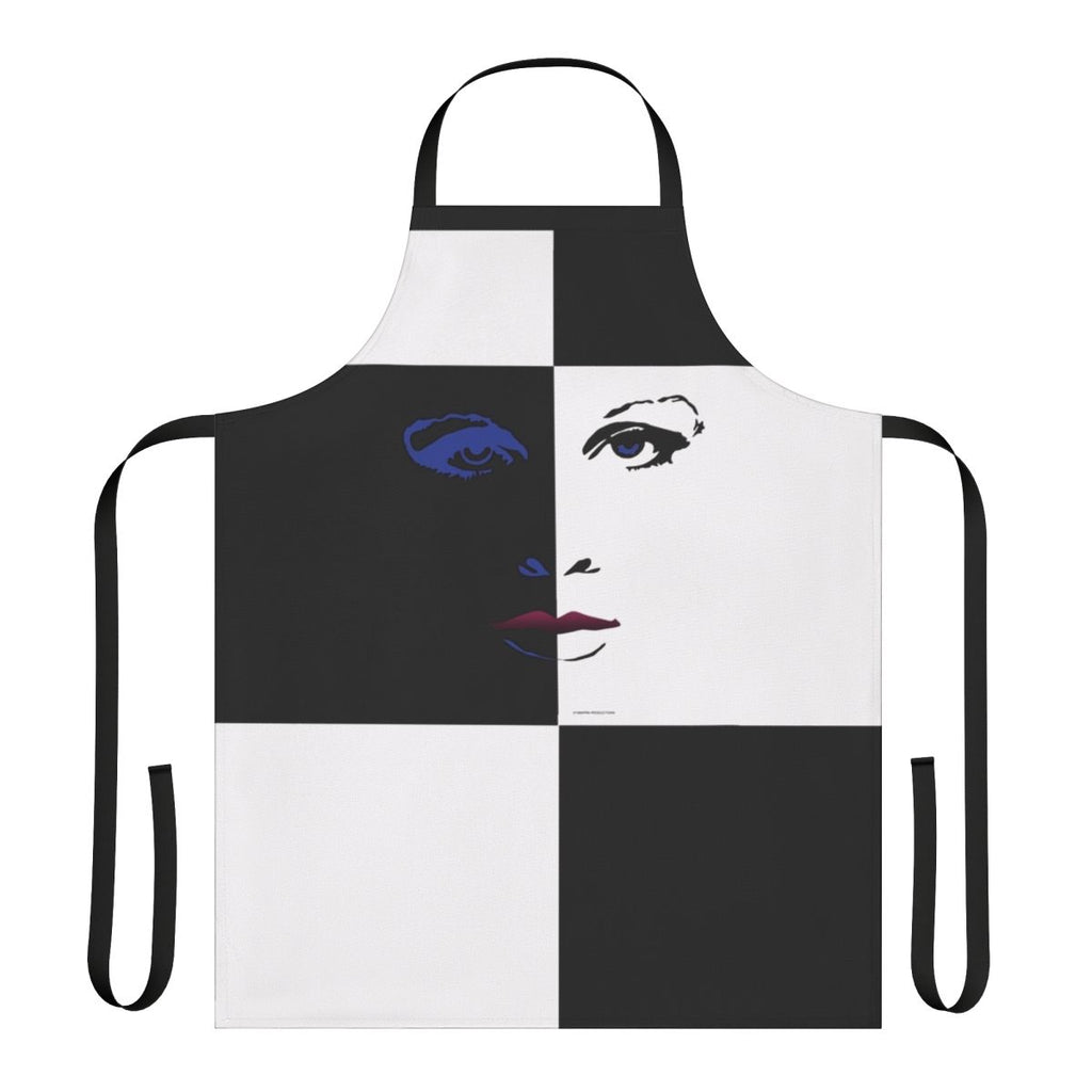 Bill Potts themed apron with a sleek, modern design