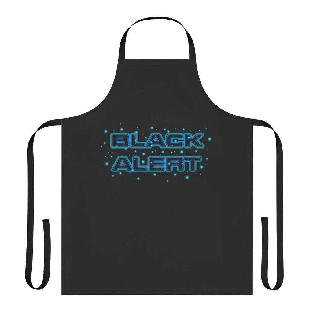 Black Alert Inspired Apron with Star Trek Design