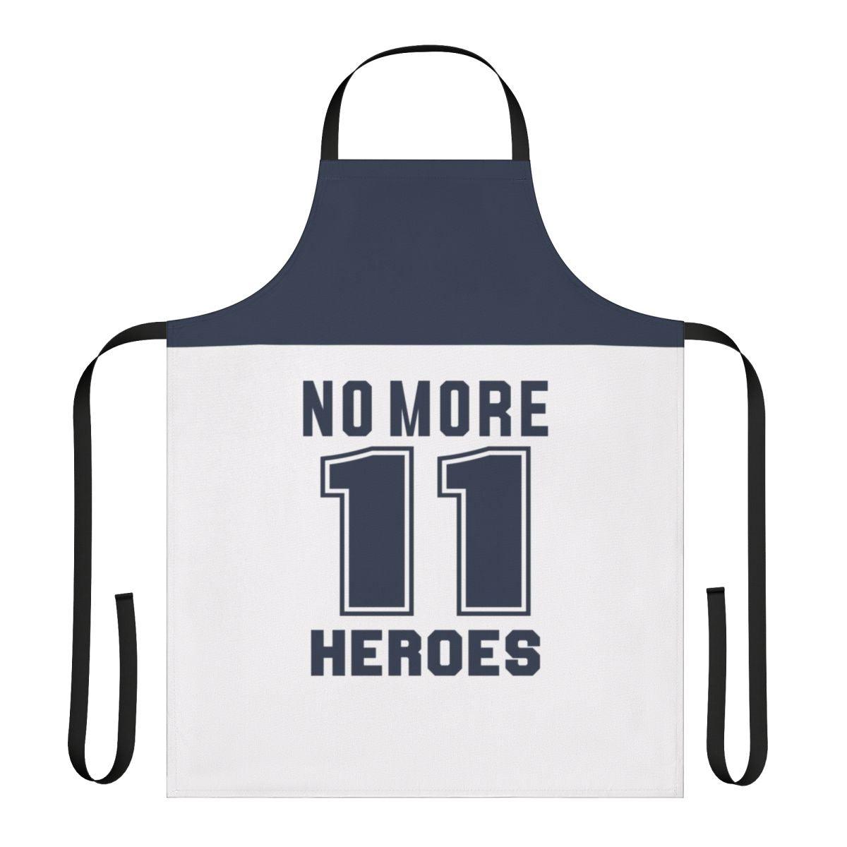 Blue apron inspired by the No More Heroes video game series