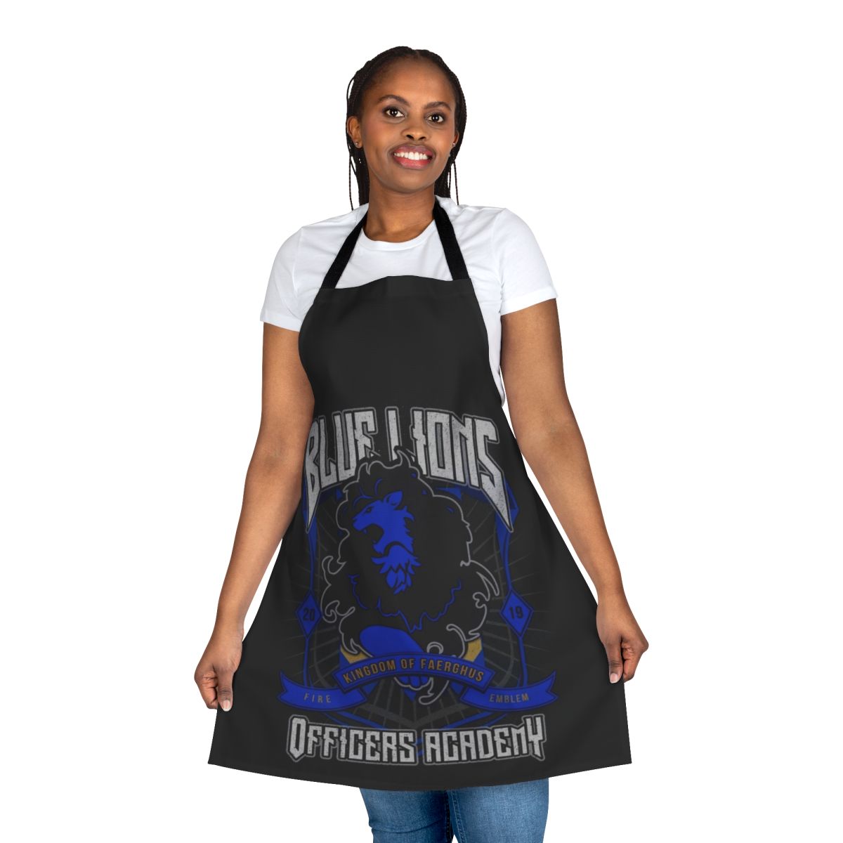 Blue Lions Crest Inspired Apron for Fire Emblem Three Houses Fans