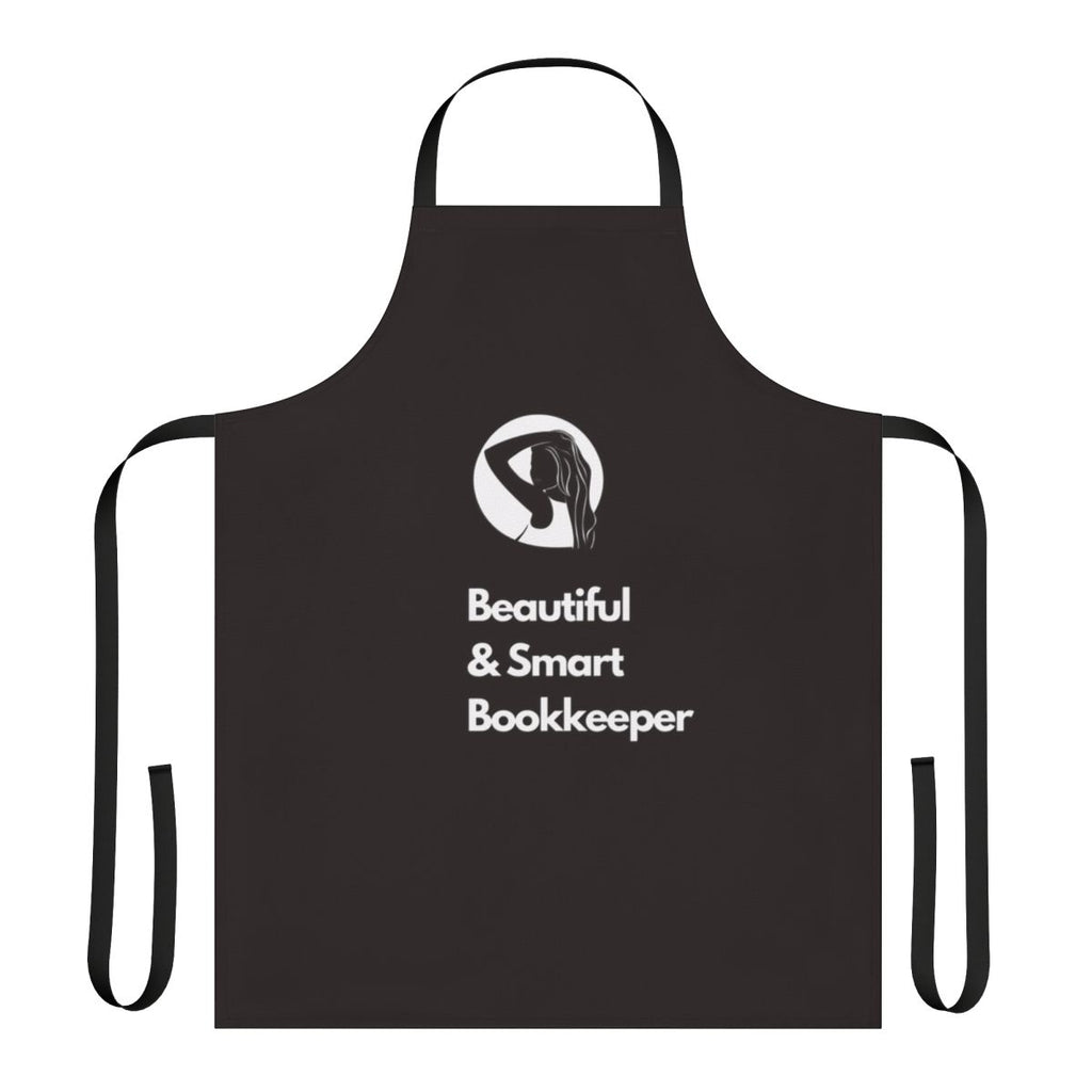 Stylish bookkeeper apron with professional design