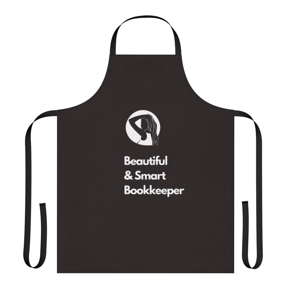 Stylish bookkeeper apron with professional design