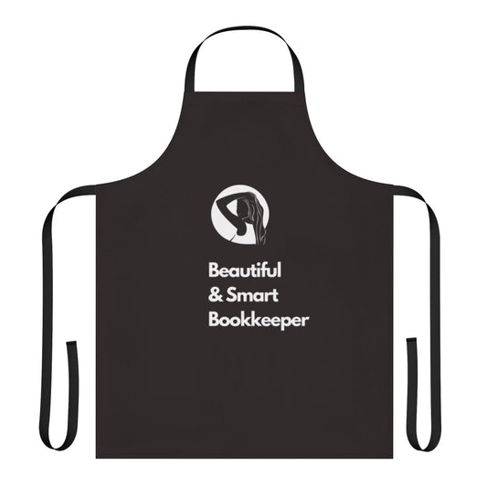 Stylish bookkeeper apron with professional design